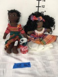 Vintage. Soft Dolls