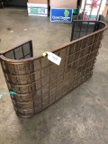 Bronze color Fireplace screen