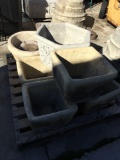 Assorted Concrete Planters