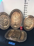 Mixed lot of Silver plates serving trays