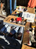 Mixed lot of Oil, Paint and Automotive chemicals and Lubricants