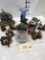 Lot. Assorted elephant figurines (11 pieces)