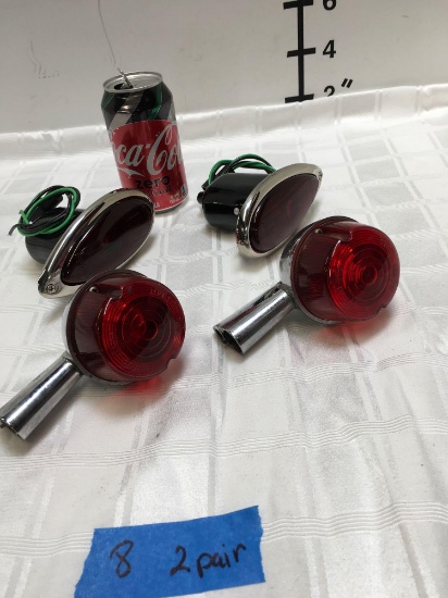 2 Sets motorcycle tail lights