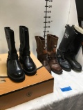 New Harley Davidson Black Riding Boots size 8 with tags,...Frank Thomas Riding Boots & Other