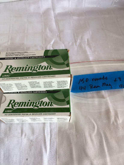 Remington .44 Rem Mag. 150 rounds