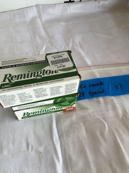 Remington .38 special. 150 rounds