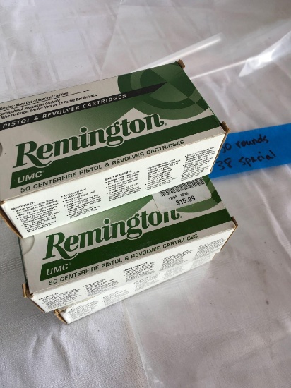 Remington .38 special. 250 rounds
