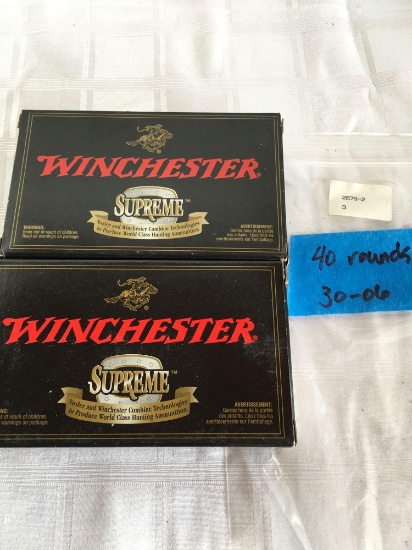 Winchester 30-06. 40 rounds