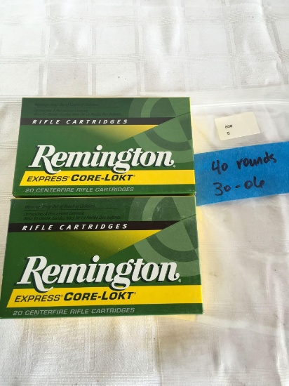 Remington 30-06. 40 rounds