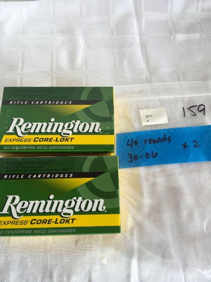 Remington 30-06. 40 rounds