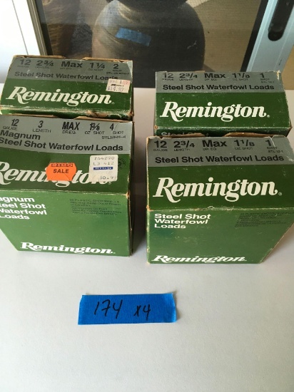 Remington, 12 gauge. 100 shots