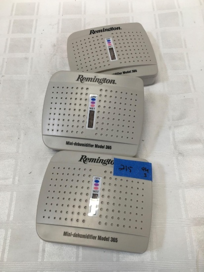 Remington mini dehumidifiers model 365 (3 pieces)