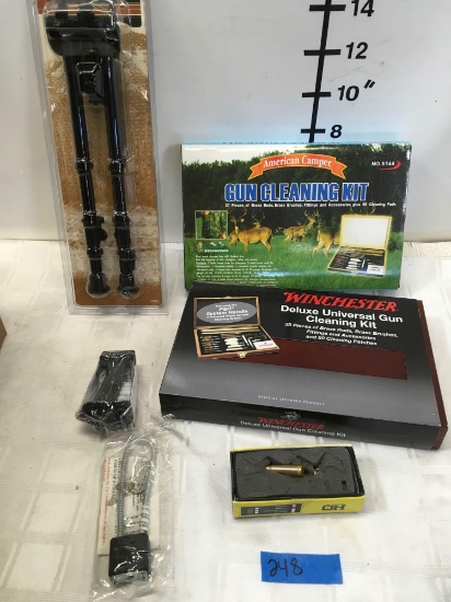 Gun Cleaning Kits, Shooters ridge, locks, etc