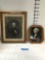 Vintage Framed Abraham Lincoln and George Washington Portraits