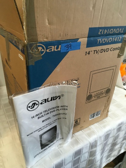 14" TV/DVD combo