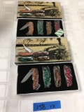 New Little Shamokin Knives 4 piece set