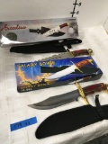 New Arcadius and Galaxy Bowie Knives, see pics for model number and other info