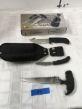 New Hunters Companion Knife Set, see picture for model number and more info