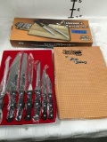 New Frost Fisherman Carving Set and Chef Delux Cutlery