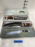 New Hunting & Stealth Fighter II Knives, see pics for model number and more info