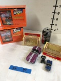 Collectible items, Tiger Woods Mini Wheaties Boxes, Models of days Gone by Lledo, cars ( 7 pieces)