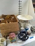 Assorted Dishes, Glasses, & Coffee cups, etc. See all pics