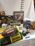 Green Bay Football Memorabilia, & Basketball, Baseball items