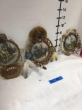 Dream Catchers Dreams of The Great Spirit wall deco .( 3 pieces) All Numbered on the bottom see pics