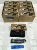 New The Tracker knives. 25 pieces. See pics for model and info