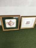 Carolyn Shores Wright 93 and 94 framed prints. 13