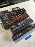 New Metal Mulisha, socket set, nut driver set, screwdriver set, socket rail set. 4 pieces