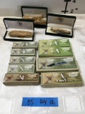 New Frost Cutlery assorted pocket knives. 12 pieces. See pics for models numbers