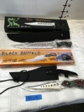 New The Guardian & Black Buffalo knives. See pic for model numbers