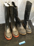 Steel Shank size 7 and Onguard size 10 boots