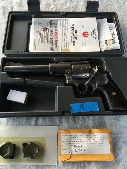 Ruger 454 Casull .45 Cal, Super Redhawk Serial #551-74166 Off Roster, Not for sale in California
