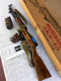 KBI Russian SKS-45 semi automatic carbine cal 7.62x39mm, Serial # HO5201 and accesories see pics