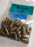 Ammo .45 cal 35 rounds