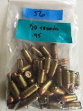 Ammo .45 cal  50 rounds