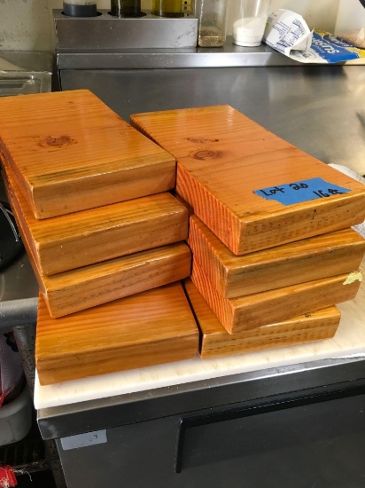 Cheese boards, 16 pieces