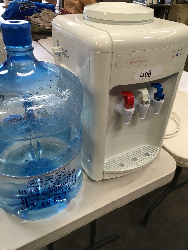 sunbeam hot cold water dispenser