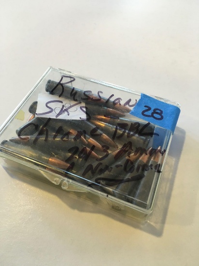Ammo: Russian SKS, 20 rounds