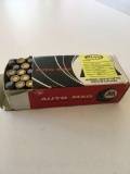 Ammo: Auto Mag 44 amp, 50 rounds