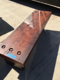 Wood seating benches, heavy duty