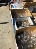 Lot of Glassware various types, 75 pieces