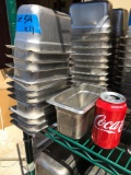 S/S Food Pans, 1/9 x 4