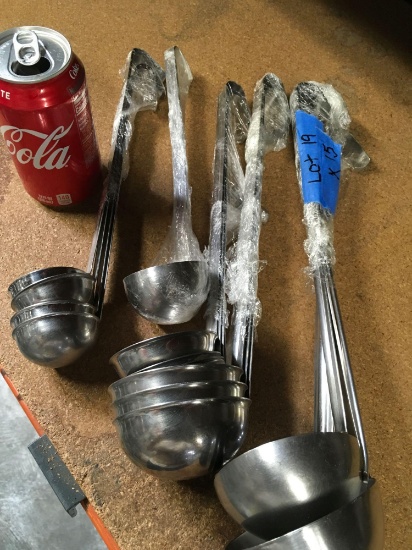 Stainless steel ladles