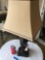 27? T side lamp with shade. Works