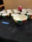 Lot. Bowls and cups