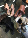 4 pairs assorted boots. Size 6 - 7