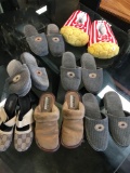 7 pair. Shoes and slippers